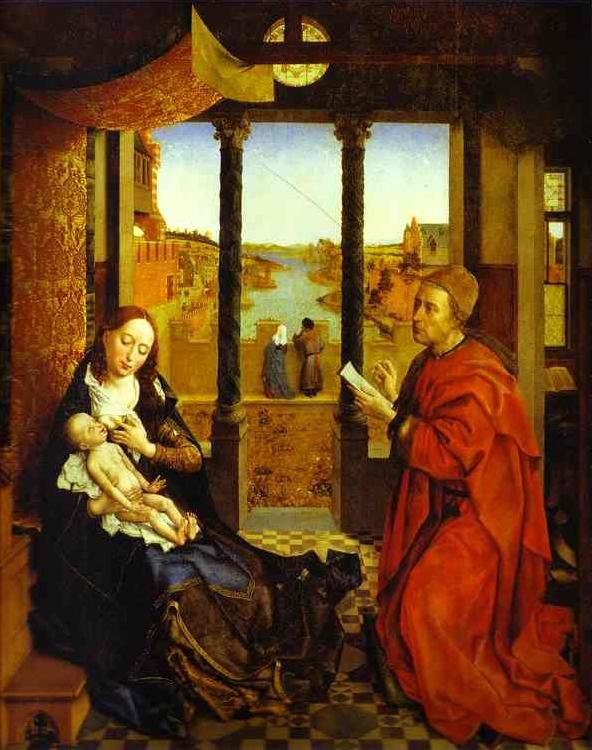 Rogier van der Weyden a Portrait of the Virgin Mary, known as St. Luke Madonna
